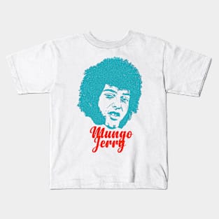 Retro Mungo Jerry Overprint Kids T-Shirt